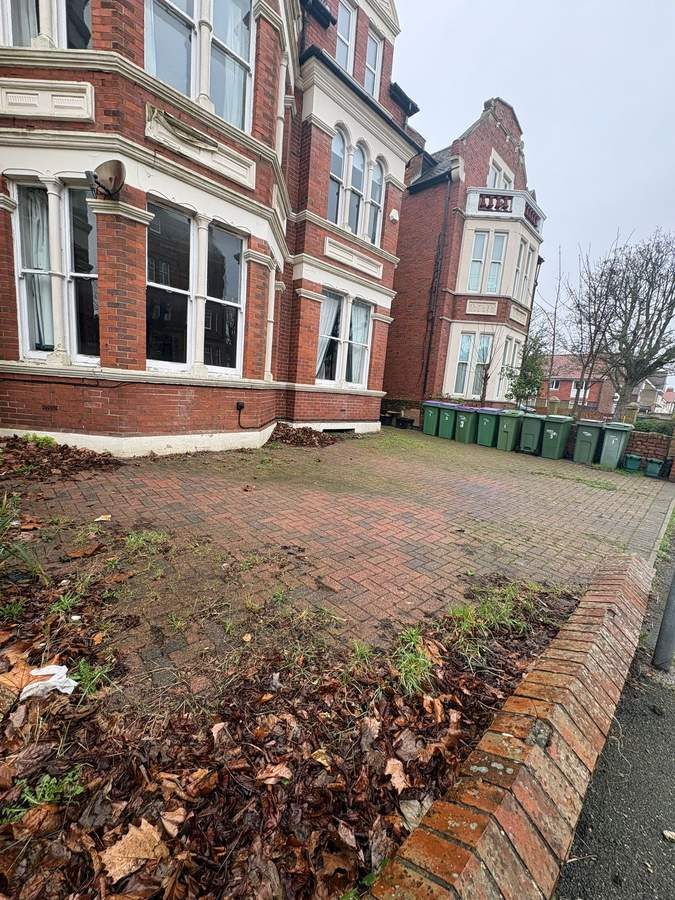 Driveway Cleaning before